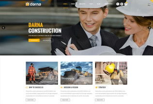Darna – Premium Responsive Building & Construction WordPress Theme