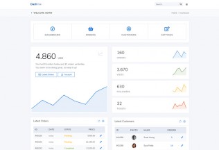Dashmix – Premium Responsive Bootstrap 4 Admin HTML5 Template