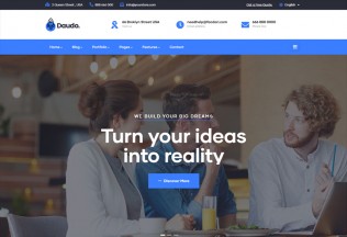 Daudo – Premium Responsive Multipurpose Business Drupal 9 Theme