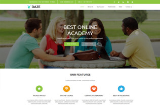 DAZE – Premium Ultimate Business Muse Template