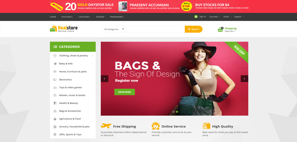Home page