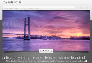 DeepFocus – WordPress Premium Responsive Photography Theme