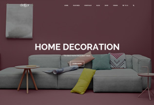 deKor – Premium Responsive Interior WordPress Theme