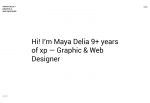 Delia – Premium Responsive Freelancer HTML5 Template