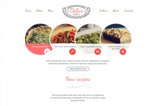 Delice Dishes – Premium Responsive Cook WordPress Theme