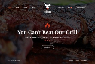 Deliciousa – Premium Responsive Food & Restaurant HTML5 Template