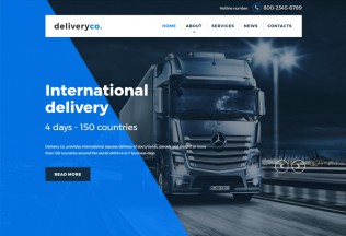 Deliveryco – Premium Responsive Delivery Services HTML5 Template