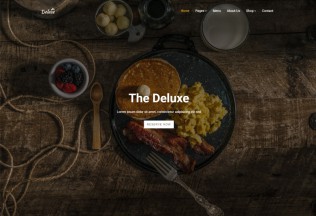 Deluxe – Premium Responsive Restaurant WordPress Theme