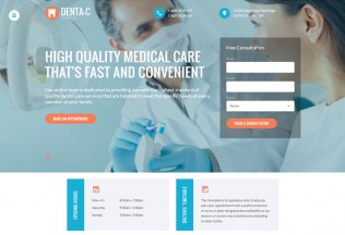 Dental Center – Premium Responsive HTML5 Template