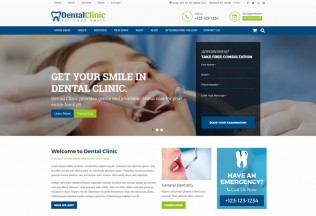 Dental Clinic – Premium Responsive Dentist & Medical HTML5 Template