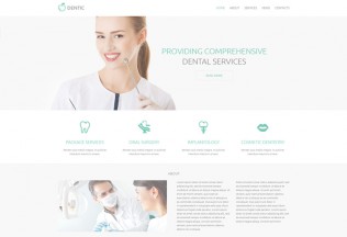 Dentic – Premium Responsive Drupal Template
