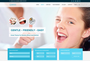 Dentist – Premium Responsive Dental & Medical One Page HTML5 Template
