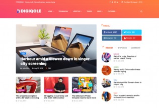 Digiqole – Premium Responsive News Magazine WordPress Theme
