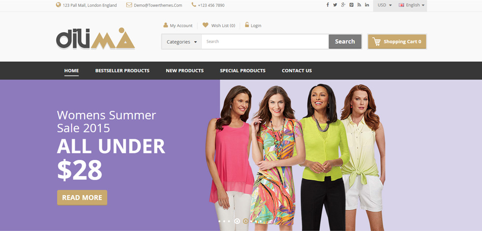 Home page