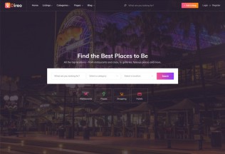 Direo – Premium Responsive Directory & Listing HTML5 Template