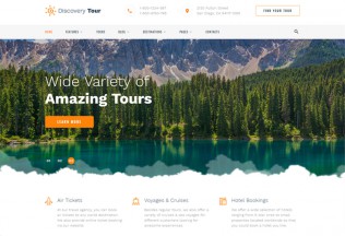 Discovery Tour – Premium Responsive Travel HTML5 Template