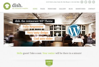 Dish – Premium Responsive WordPress Theme