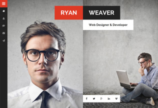 Divergent – Premium Responsive Personal Vcard Resume HTML5 Template