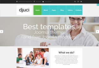 Djuci – Premium Responsive Web Design Agency Joomla Template