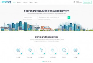 Doccure – Premium Responsive Doctor Appointment HTML5 Template