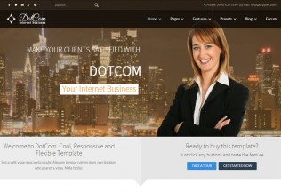 DotCom – Premium Responsive Corporate Joomla Template