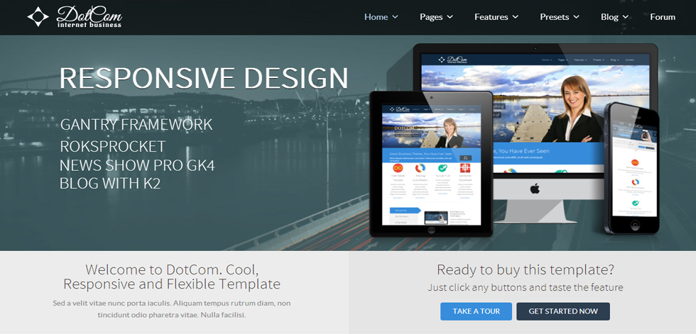 Home page