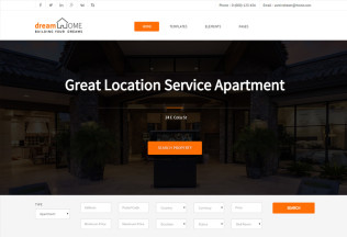 Dream Home – Premium Responsive Real Estate WordPress Theme