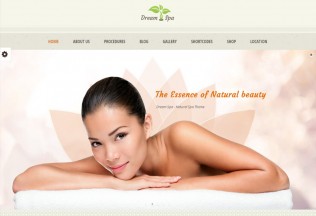 DreamSpa – Premium Responsive Beauty Salon WordPress Theme