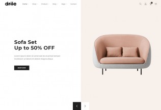 Drile – Premium Responsive Furniture WooCommerce WordPress Theme