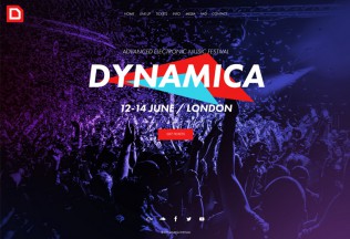 Dynamica – Premium Responsive Music Event / Festival / Party Muse Template