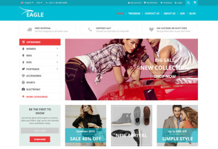 Eagle – Premium Responsive Prestashop Theme