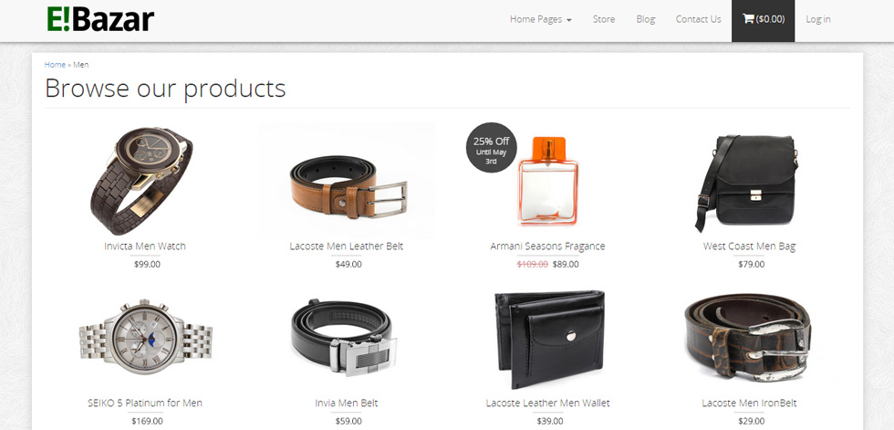 Category Page