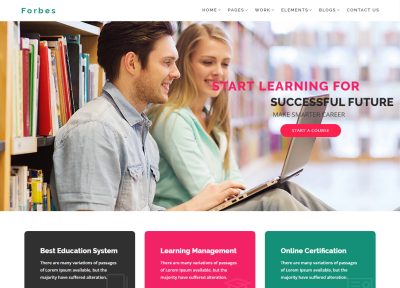 Latest HTML5 Education Website Templates in 2018