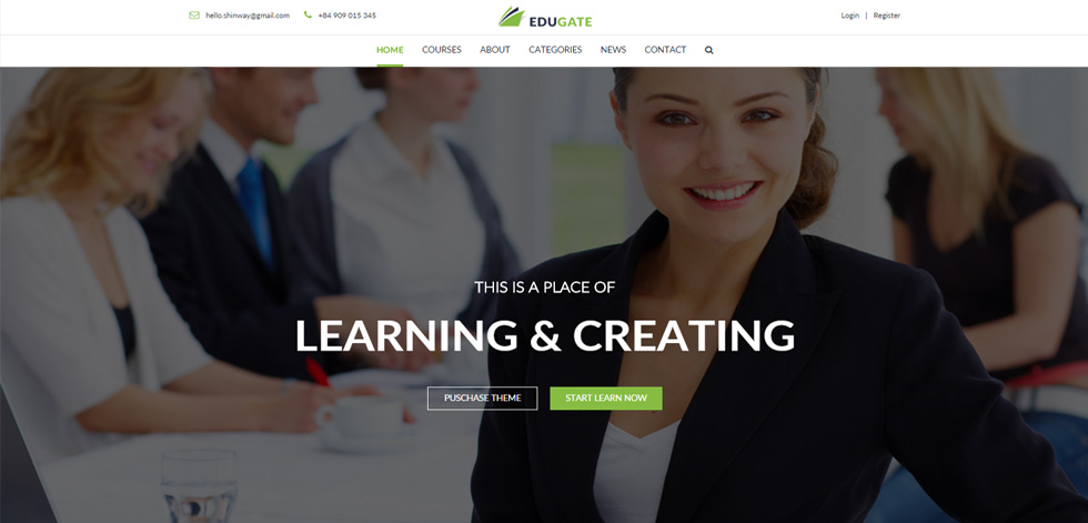 Home page