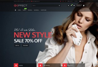 Effect – Premium Responsive eCommerce HTML5 Template