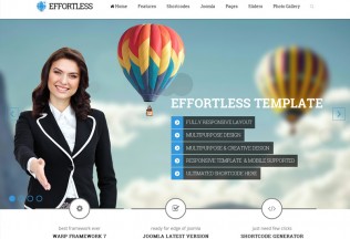 Effortless – Premium Responsive Multipurpose Joomla Template