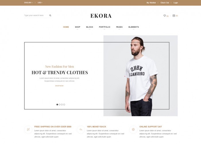 Ekora – Premium Responisve Woocommerce WordPress Theme