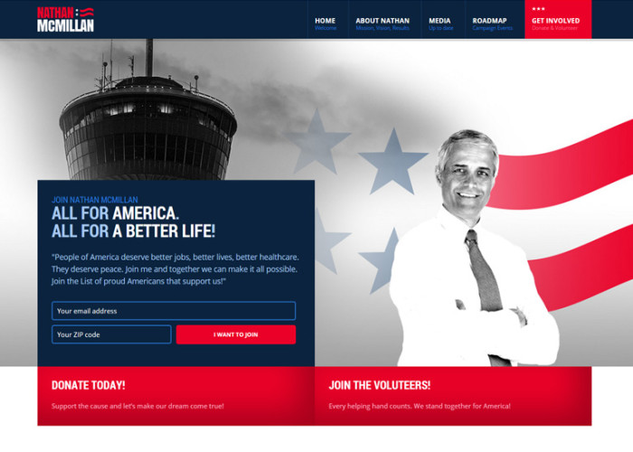 Electoral – Premium Responsive Political Non-Profit HTML Template