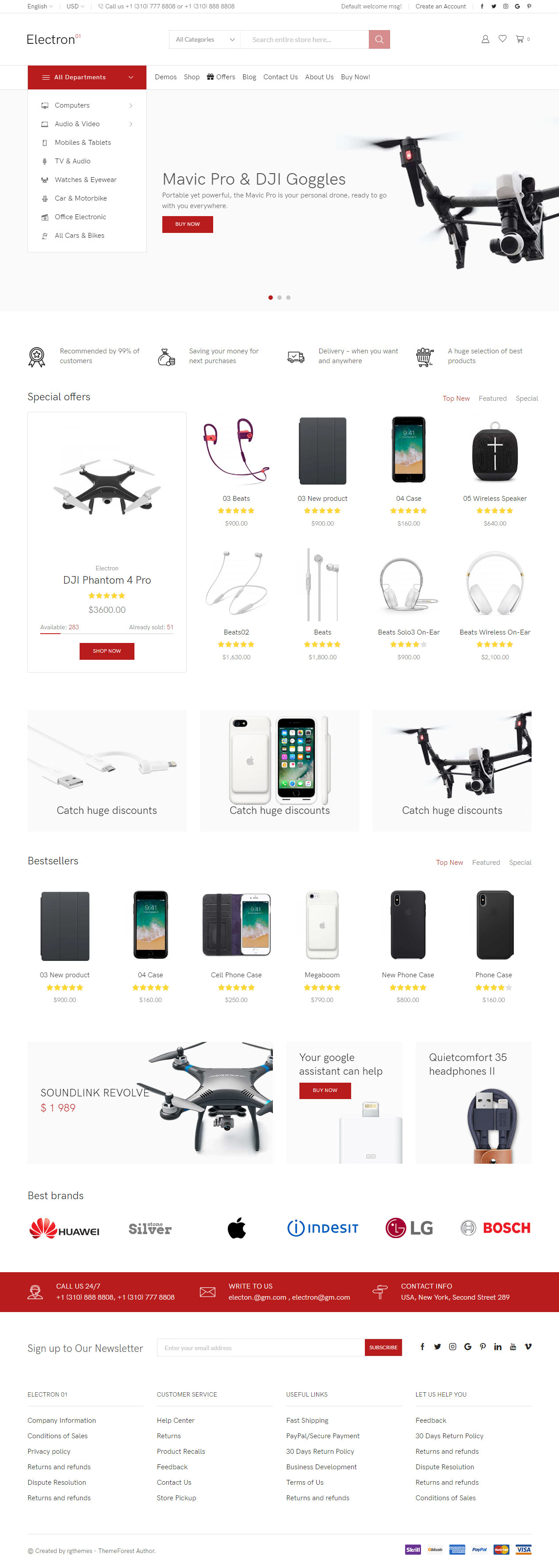 XStore Magento Electronics Themes
