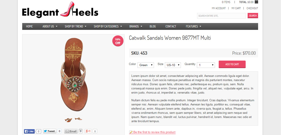 Product Page