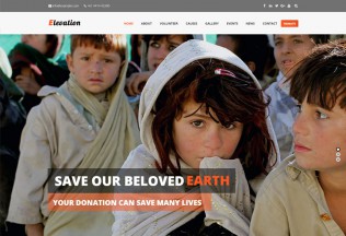 Elevation – Premium Responsive Charity/Nonprofit/Fundraising WordPress Theme