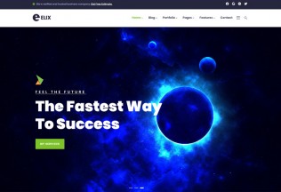 Elix – Premium Responsive Multipurpose Business Drupal 8.7 Theme