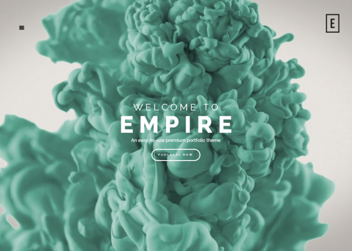Empire – Premium Responsive Fullscreen Portfolio WordPress Theme
