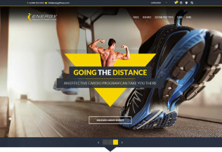 ENERGY – Premium Responsive WordPress Fitness Theme