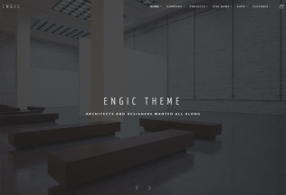 Engic – Premium Responsive Multiuse WordPress Theme for Architects