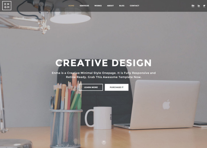 Enigma – Premium Responsive Creative Minimal Drupal Theme