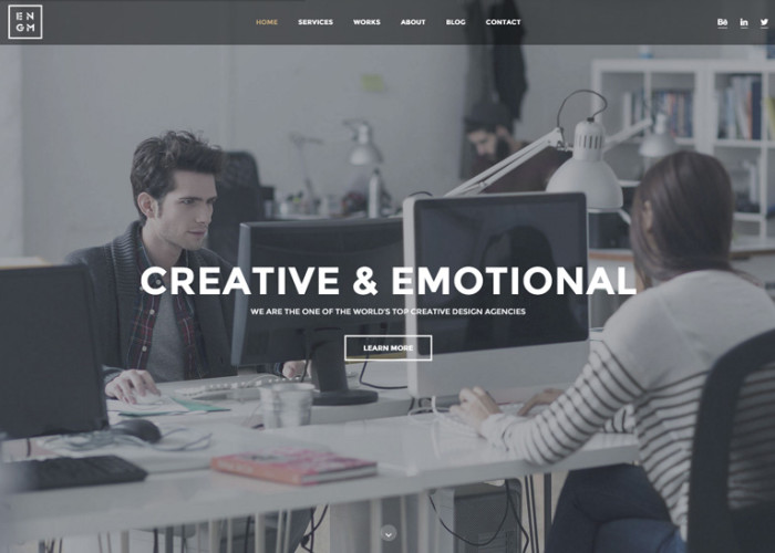 Enigma – Premium Responsive Creative Minimal HTML5 Template