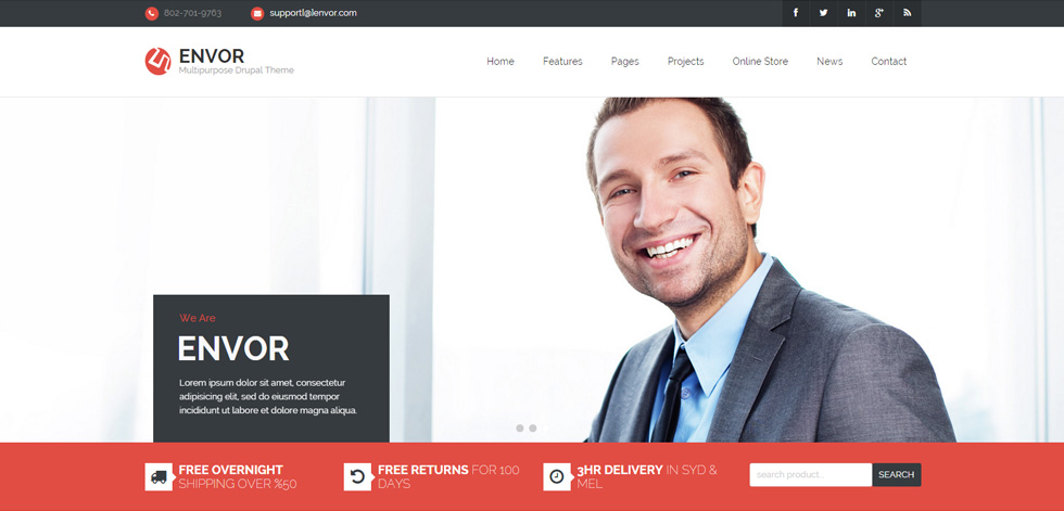 Home page