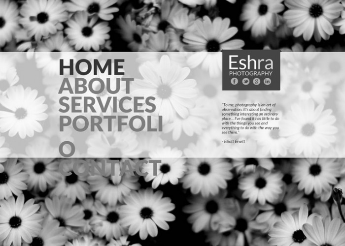 Eshra Photography – Premium Muse Theme