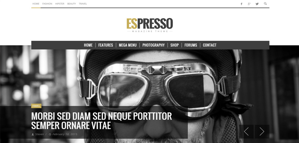 Home page